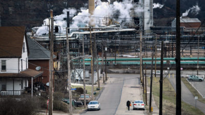 美国钢铁的克莱尔顿可乐在宾夕法尼亚州克莱尔顿工作。