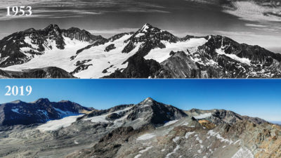 自1953年以来，智利奥法纳冰川冰川的奥尔法冰川占其冰块的66％。