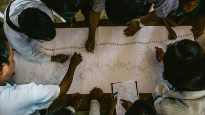 2016年，万皮斯社区成员绘制了他们的领土地图。
