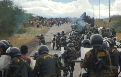 2009年警察与土著抗议者之间的对峙，即所谓的Bagua大屠杀，导致30名示威者和12名警察死亡。